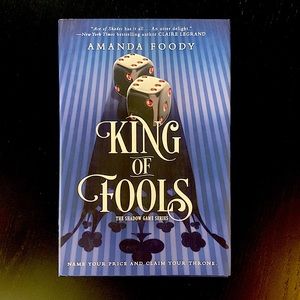 *SIGNED* King of Fools by Amanda Foody. Hardcover book.